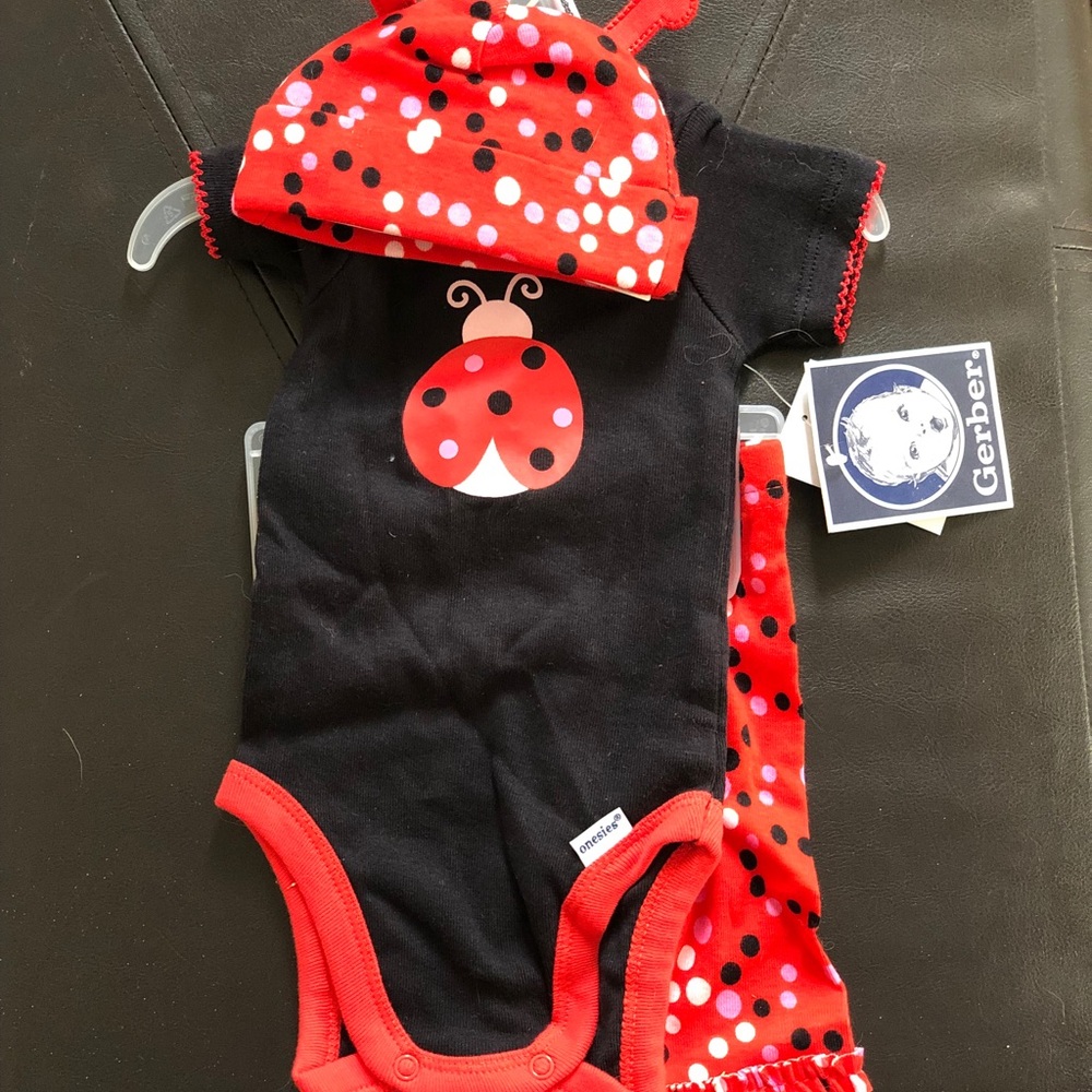 New ladybug outfit set